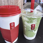 Gong Cha - ●深谷限定 抹茶フローズン&ミルクフォーム　
                        M 650円
                        （抹茶フローズン570円＋ミルクフォーム80円で同じものだそうです。）