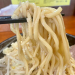 ラーメン梅 - 太麺