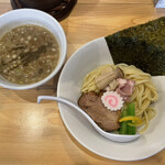 蕾 - 「濃厚煮干つけ麺 並盛」1000円