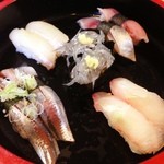 廻転寿司 海鮮 - 地魚5点セット