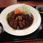 グリル＆カレー　カキヤス - トンテキ定食（1,480円）