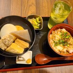 O'denbar うまみや - 土日祝日おでんランチ　全景