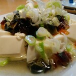 中国家庭料理 大福元 - 皮蛋豆腐 接写