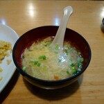 中国家庭料理 大福元 - 魚炒飯のスープ