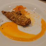 bistro jarret d'or - いわしのフリット　にんじんのラペとソースで