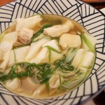 棊子麺茶寮 いしこん - 棊子麺 かしわ 極上の一杯