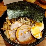 ラーメン 豊八家 - 味噌得盛：並