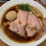 中華そば ココカラサキゑ - 丸鶏醤油 味玉