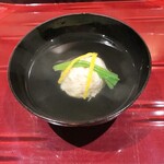 銀座 しのはら - 毛蟹のしんじょう