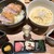 熟豚 三代目 蔵司 - 料理写真:極みの熟豚と御飯とうどん