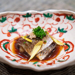 Ginza Inaba - 秋刀魚、茄子