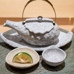 Ginza Inaba - 松茸と鱧の土瓶蒸し