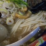 塩そば専門店 桑ばら - 焼き目光とスルメイカの塩中華そば