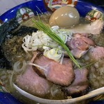 塩そば専門店 桑ばら - 焼き目光とスルメイカの塩中華そば