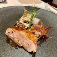 リストランテ ドゥエ フィオーリ - 鶏の炭火焼き。ほろほろ
