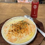 Yataiya Hakata Gekijou - (料理)豆腐明太チーズ焼き