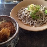 AO-SA - おろしそばとミニソースかつ丼