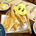 天ぷら 片山 - 天ぷらを追加で頂きました。サクフワ！