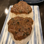塩焼きホルモン 剛 - 焼きおにぎり味噌味