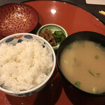 居食処 魚楽 - ☆めしと味噌汁と漬物