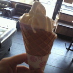 おとうふ亭 - 豆乳ソフトクリーム