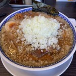 豪ーめん - 玉中豚入り　玉ねぎ＋にんにく×2増し