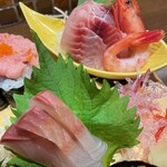 寿司と山形蕎麦 海風季 - お刺身も！
