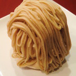 パティスリー プレジール - 捧シェフ退店後のモンブラン