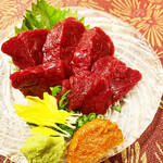 Aizu horse sashimi