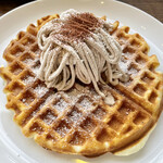 Tender Coffee Wonder Waffle - モンブランワッフル　シナモンショコラ