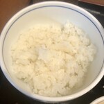 Shinshuuya - 「モーニングセット」(400円)のご飯