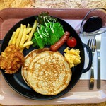 kids Pancakes plate