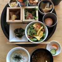 春秋 溜池山王店 - 平日ダイニング限定 野菜のランチセット1300円税込