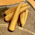 Kinki Saryou - ベビーコーン バター焼き