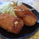 てんぺい - ソースをかけて…