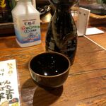 炉ばた　万年青 - 熱燗二合