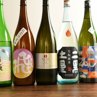 ★We have a wide variety of famous sake that goes well with the dishes♪ We have delicious Japanese sake♪