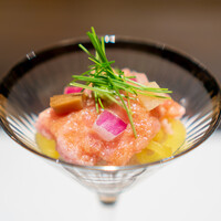 鮨 やまけん 銀座店 - マグロのカクテル