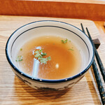 薬膳料理 ザムザムの泉 - 締めの味わいスープ