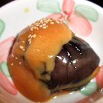 たんたか - 本日の付き出しは茄子のおひたし
