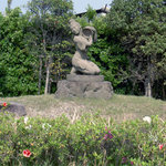 道の駅 湯の川 - 八上姫の像
