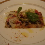 ル・ヴァンテール - 足寄石田めん羊牧場 仔羊と夏野菜のプレッセ