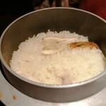 七草の湯 - 釜飯