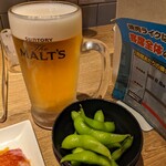 焼肉ライク - ビールセット ジョッキ