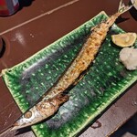 大衆酒場 お志づ - 秋刀魚の塩焼き