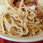 ラーメン二郎 - 麺
