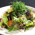 Refreshing and simple green salad ~Plum dressing~