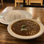 ネパールステーション - キーマカレー＆バスマティライス