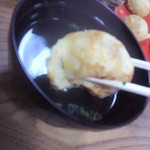 明石名物 玉子焼き 本家きむらや - 出汁につけて～