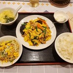 美膳坊 - きくらげ、豚肉と玉子炒め